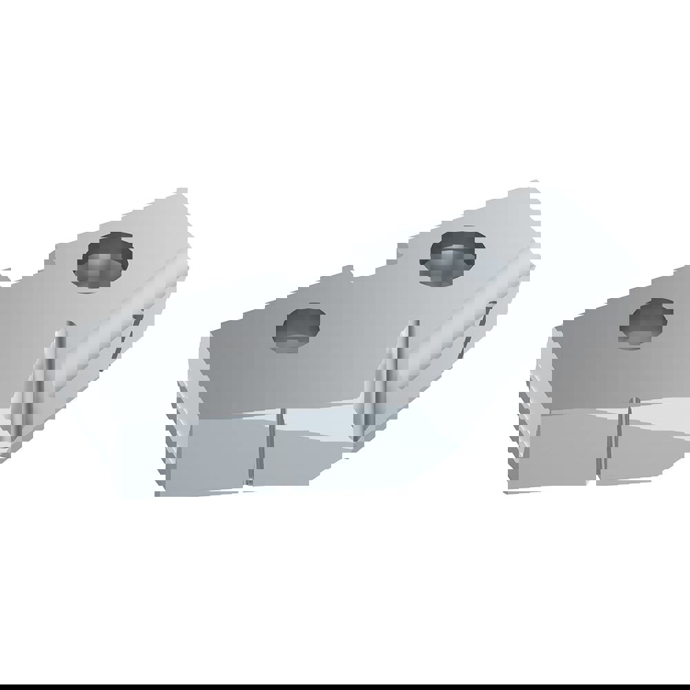 Spade Drill Insert: 24.50 mm Dia, Seat Size 2, Carbide, 132 deg Point