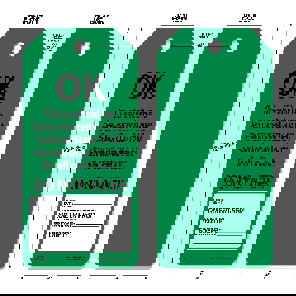 Safety & Facility Tags; Message Type: Ac