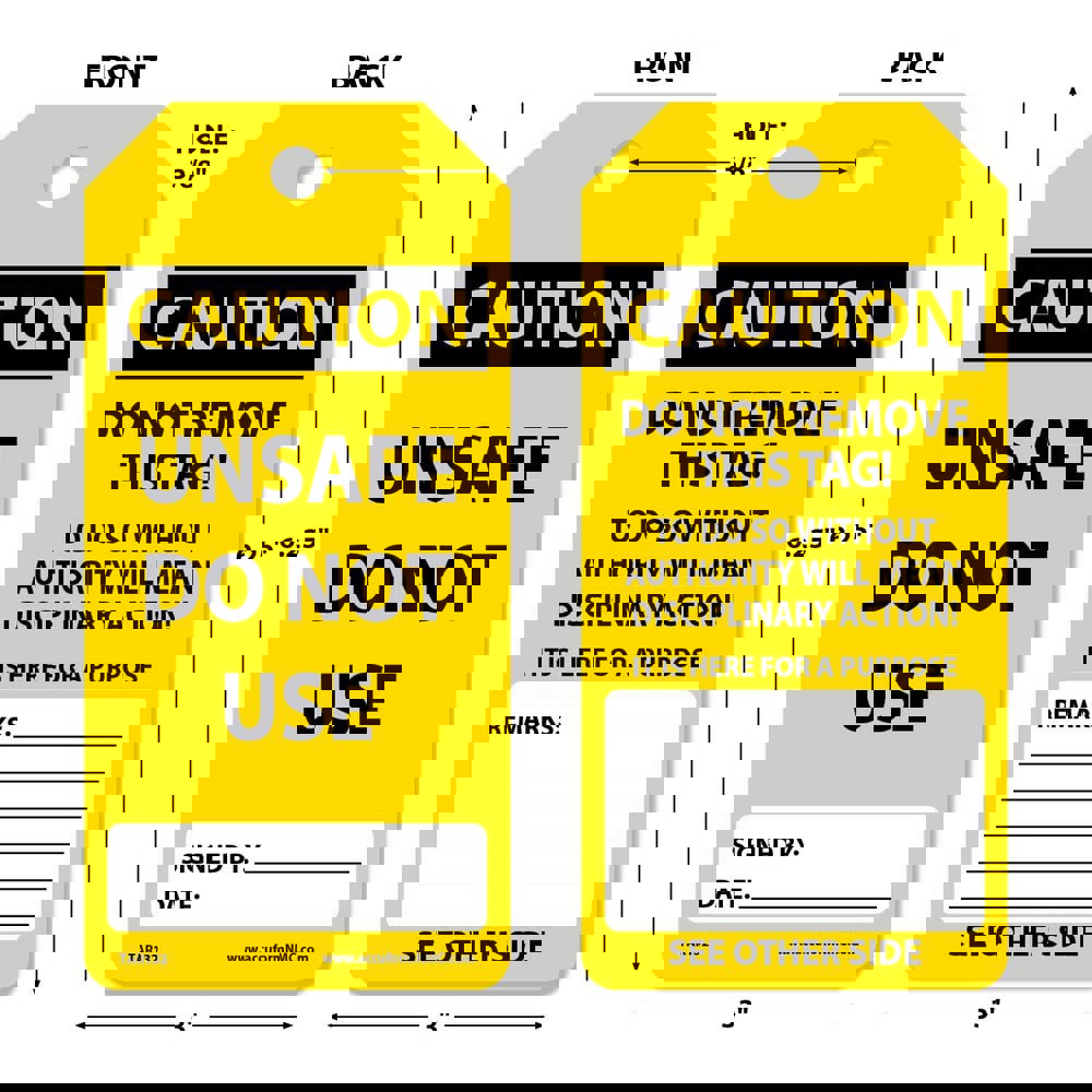 Safety & Facility Tags; Message Type: Ac