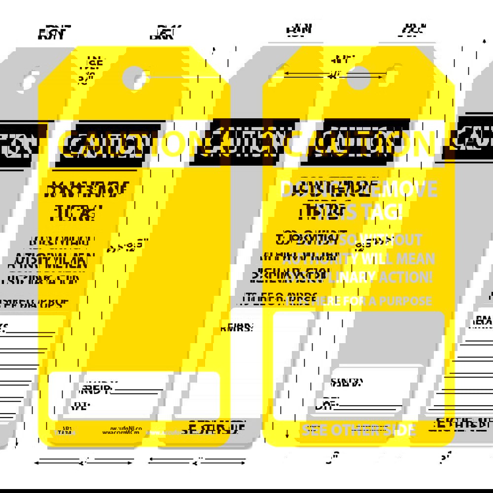 Safety & Facility Tags; Message Type: Bl
