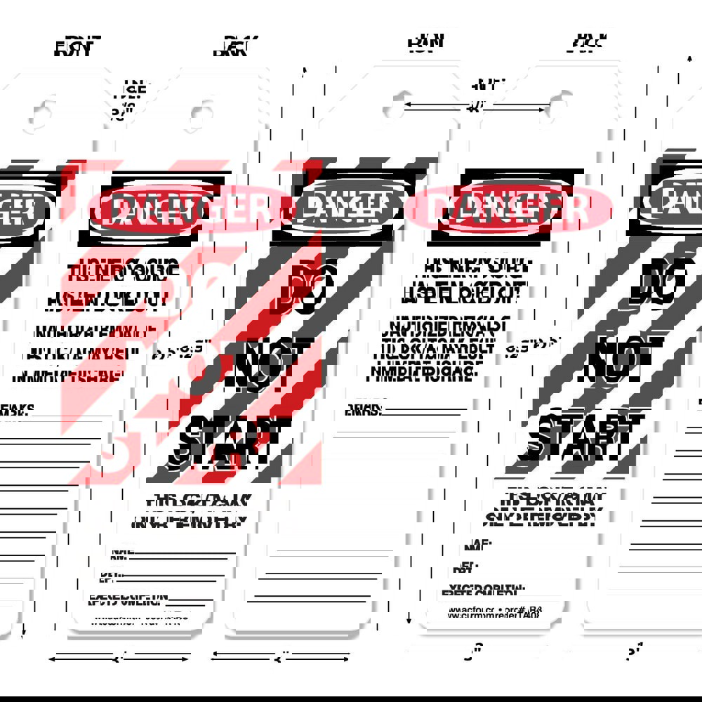 Safety & Facility Tags; Message Type: Lo