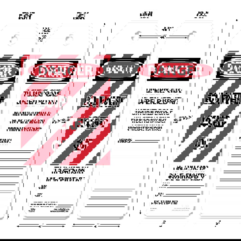 Safety & Facility Tags; Message Type: Lo