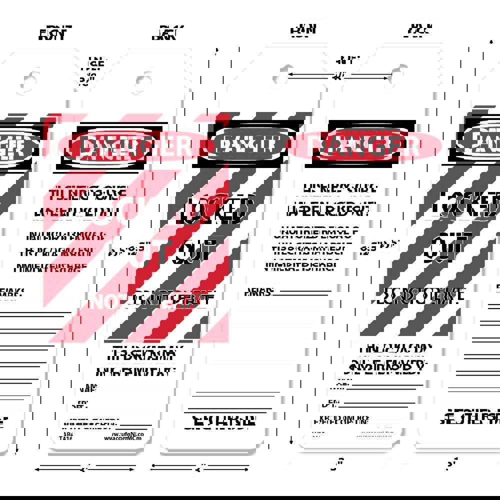 Safety & Facility Tags; Message Type: Lo