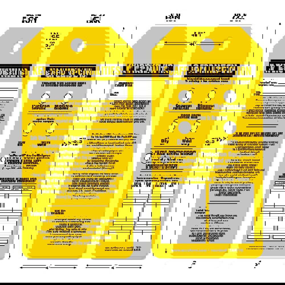 Safety & Facility Tags; Message Type: In
