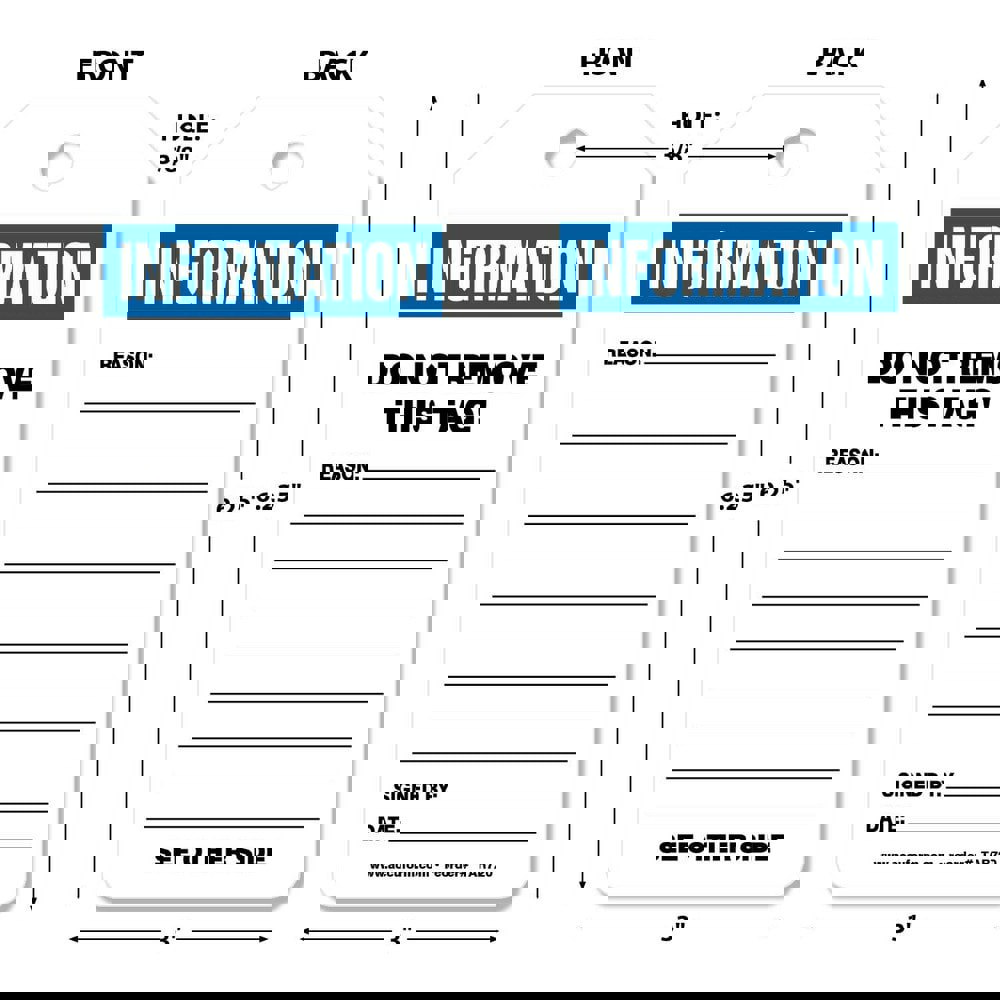Safety & Facility Tags; Message Type: Ge