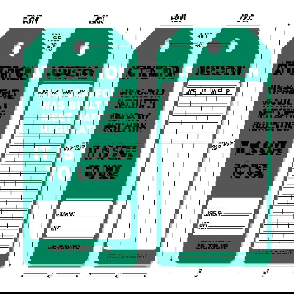Safety & Facility Tags; Message Type: In