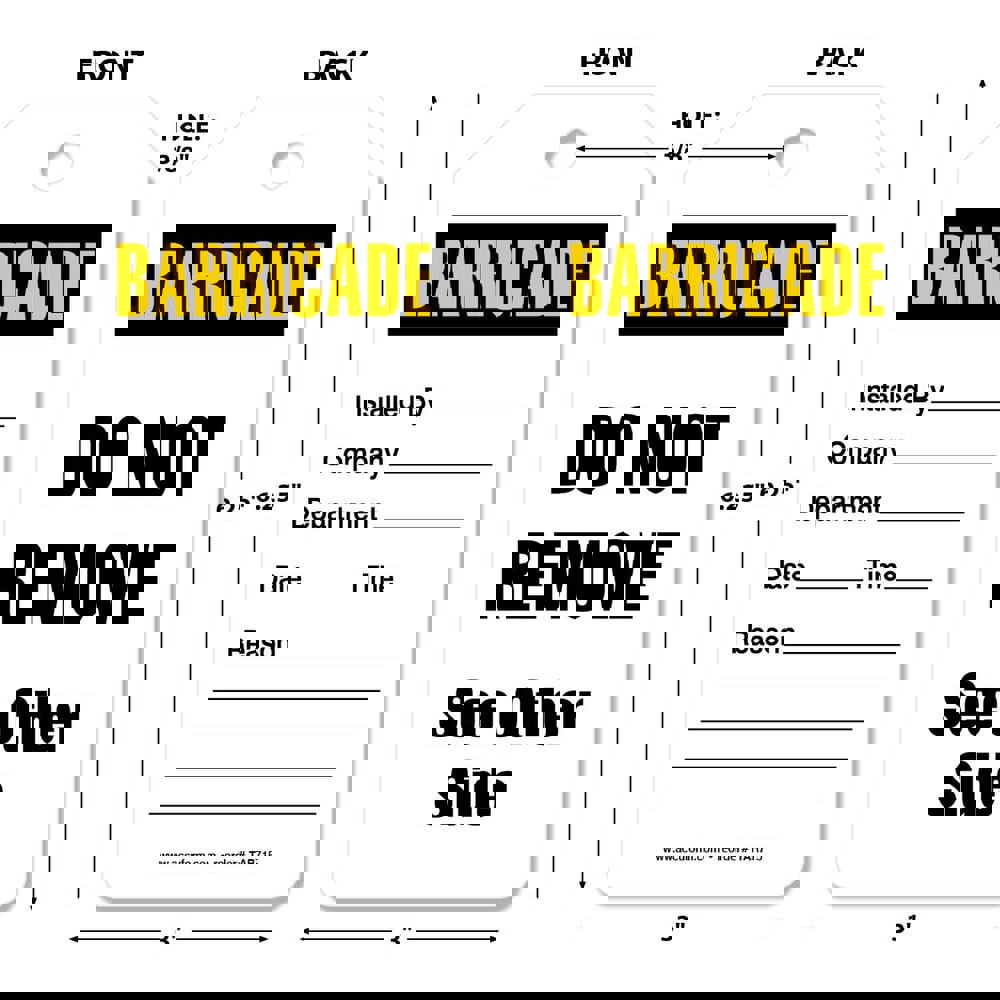 Safety & Facility Tags; Message Type: Ac