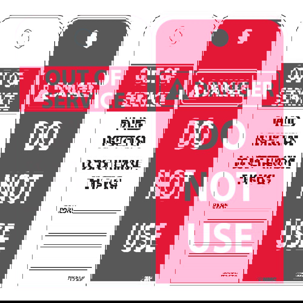 Inspection Tag: Poly, 