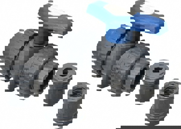 True Union Manual Ball Valve: 1/2