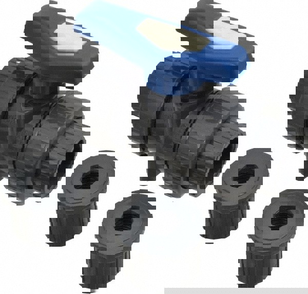 True Union Manual Ball Valve: 3/4