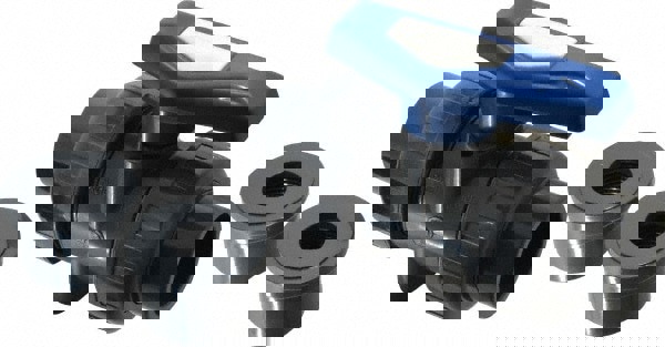 True Union Manual Ball Valve: 1