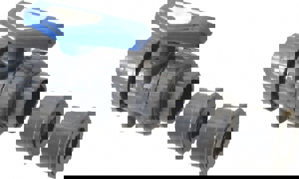 True Union Manual Ball Valve: 1-1/4