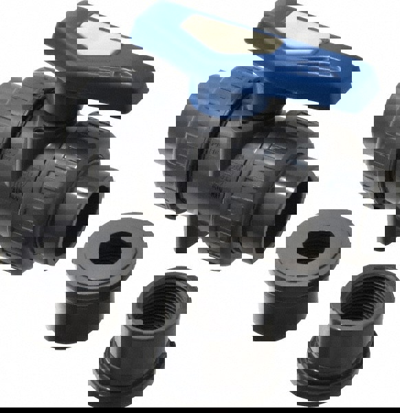 True Union Manual Ball Valve: 1