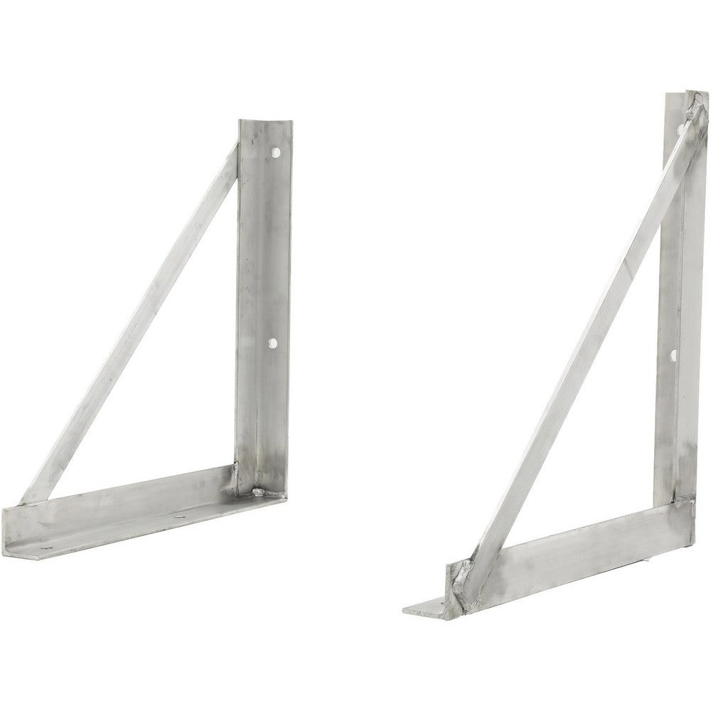 Trailer & Truck Cargo Accessories; Type: L Shape Brackets ; For Use With: TC-242448 & TC-242460 Underbody Trailer Tool Cabinets ; Material: Aluminum ; Length: 24 ; Width (Inch): 2-1/2in ; UNSPSC Code: 25181720