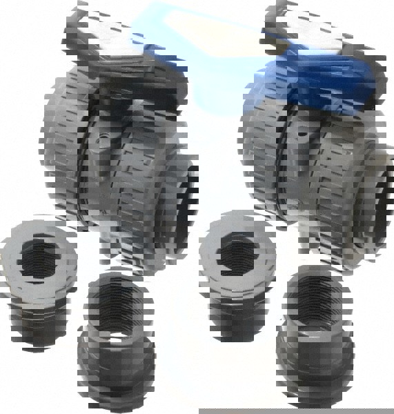 True Union Manual Ball Valve: 2