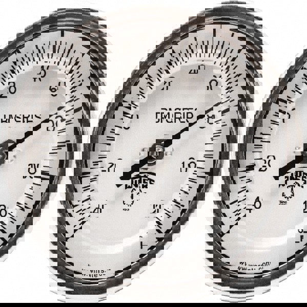 Bimetal Dial Thermometer: 0 to 500 &deg; F, 3