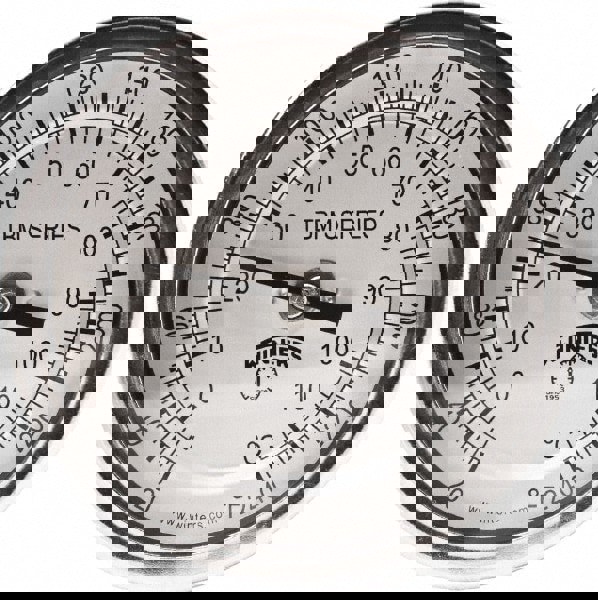 Bimetal Dial Thermometer: 0 to 240 &deg; F, 3