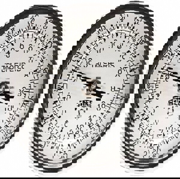 Bimetal Dial Thermometer: 0 to 250 &deg; F, 3