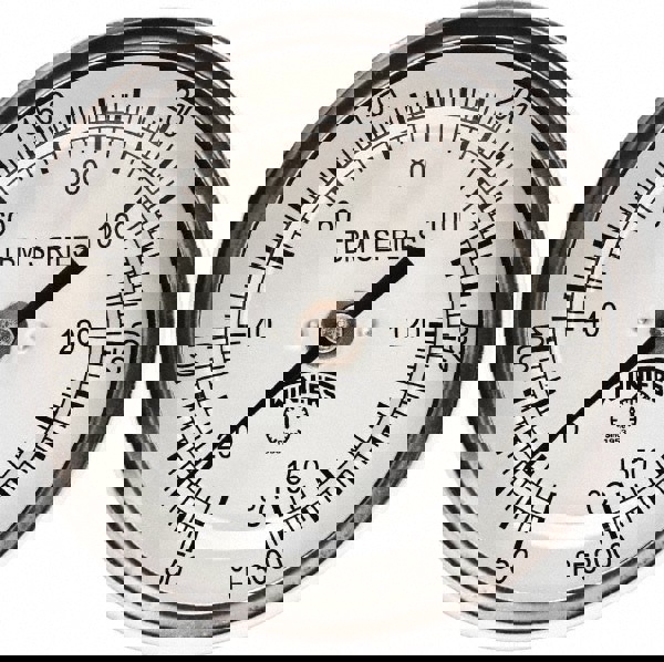Bimetal Dial Thermometer: -40 to 300 &deg; F, 3