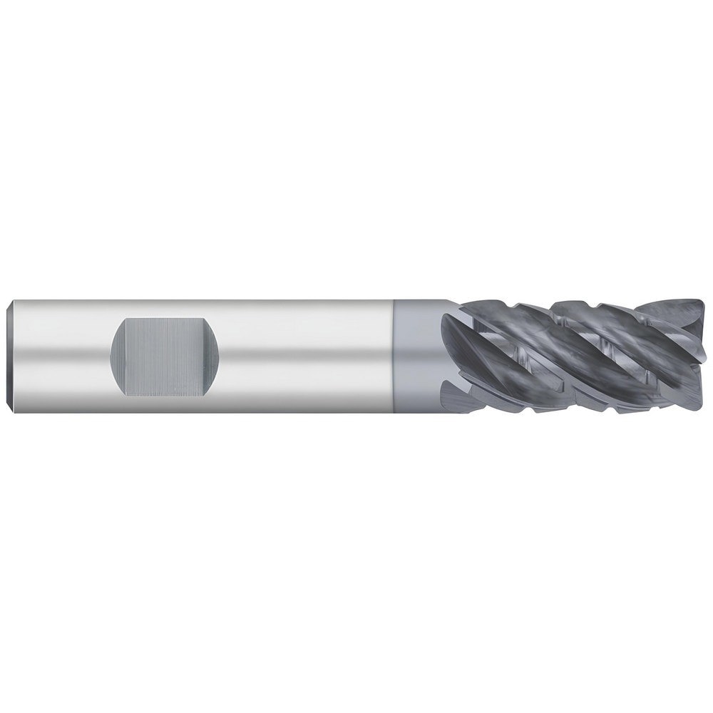 Corner Radius & Corner Chamfer End Mills; Mill Diameter (Inch): 1/2 ; Mill Diameter (Decimal Inch): 0.5000 ; Number Of Flutes: 5 ; Length of Cut (Inch): 1-1/4 ; Single Or Double End: Single ; End Mill Material: Solid Carbide