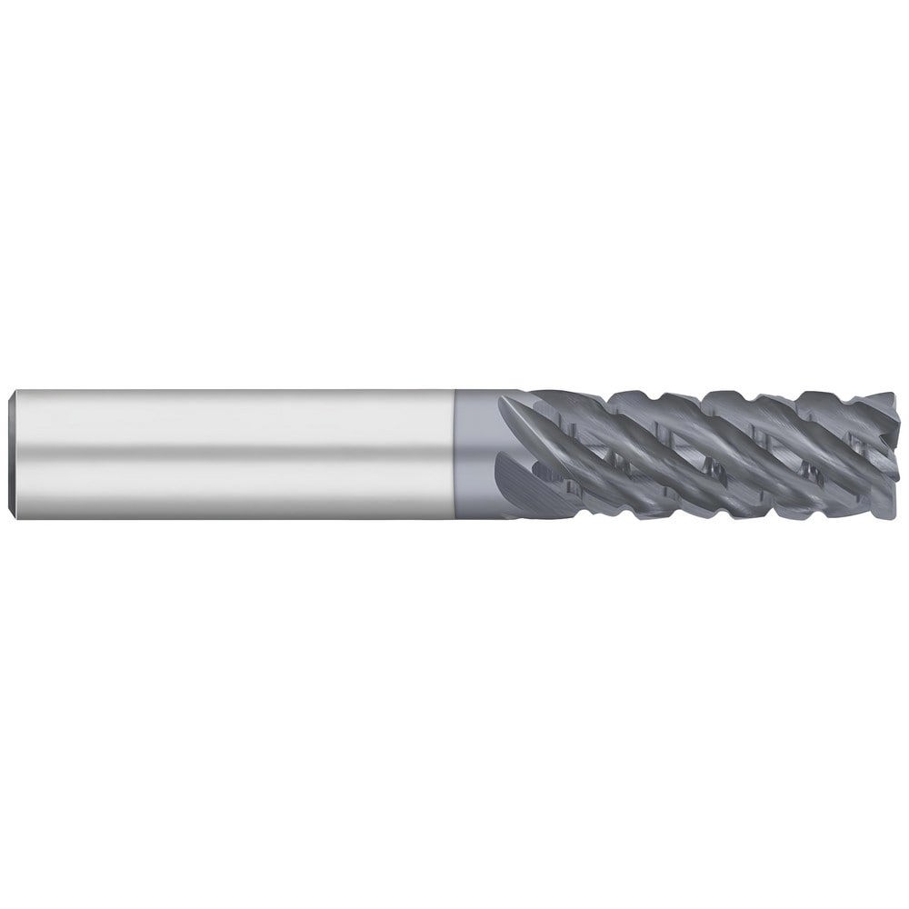 Corner Radius & Corner Chamfer End Mills; Mill Diameter (Inch): 5/8 ; Mill Diameter (Decimal Inch): 0.6250 ; Number Of Flutes: 6 ; Length of Cut (Inch): 2-1/4 ; Single Or Double End: Single ; End Mill Material: Solid Carbide