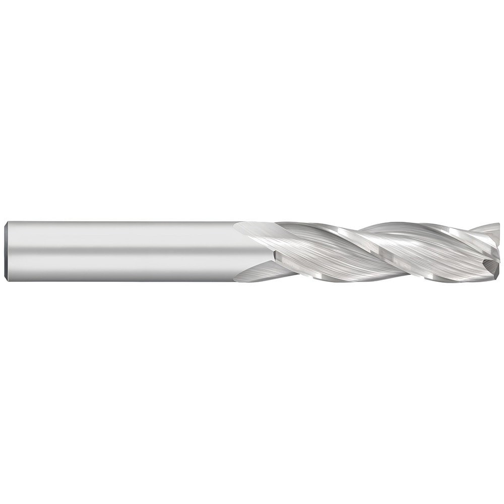 Corner Radius & Corner Chamfer End Mills; Mill Diameter (Inch): 1/4 ; Mill Diameter (Decimal Inch): 0.2500 ; Number Of Flutes: 3 ; Length of Cut (Inch): 1-1/8 ; Single Or Double End: Single ; End Mill Material: Solid Carbide