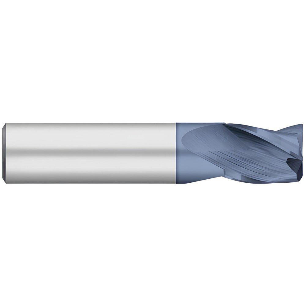 Corner Radius & Corner Chamfer End Mills; Mill Diameter (Inch): 3/16 ; Mill Diameter (Decimal Inch): 0.1875 ; Number Of Flutes: 3 ; Length of Cut (Inch): 3/8 ; Single Or Double End: Single ; End Mill Material: Solid Carbide