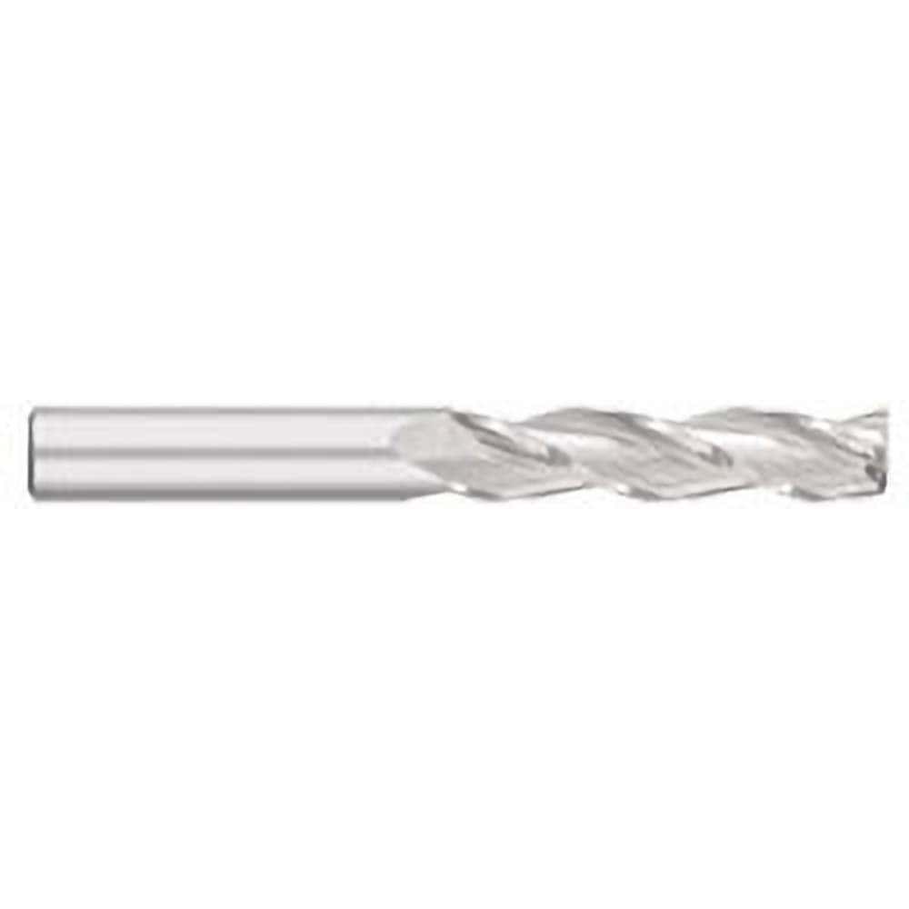 Square End Mill: 1'' Dia, 3'' LOC, 1'' Shank Dia, 6'' OAL, 3 Flutes, Solid Carbide