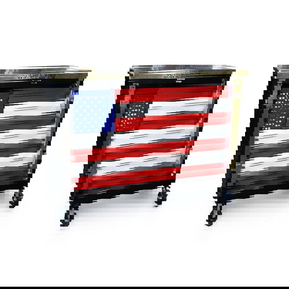 Tool Roller Cabinets; Overall Weight Capacity: 11000lb ; Color: Red; White; Blue ; Overall Depth: 24in ; Overall Height: 44in ; Overall Width: 60 ; Drawer Capacity: 400lb