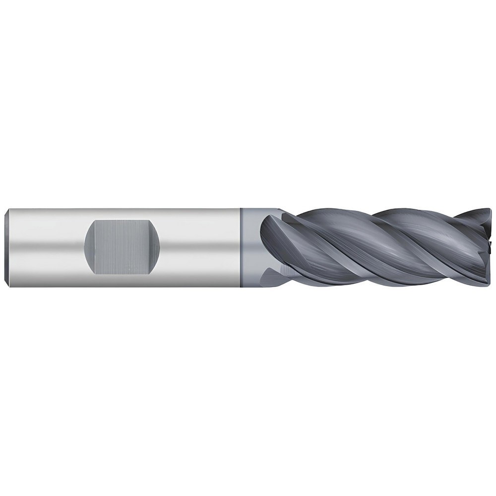 Corner Radius End Mill: 1/2
