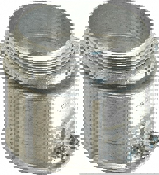 Conduit Connector: For EMT, Die Cast Zinc, 3