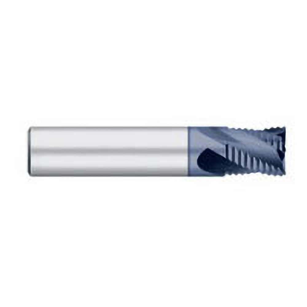 Roughing End Mills; Mill Diameter (Inch): 5/16; Mill Diameter (Decimal Inch): 0.3125; Number of Flutes: 4; Pitch: Fine; Length of Cut (Inch): 1/2; Length of Cut (Decimal Inch): 0.5000; Shank Diameter (Inch): 5/16; 0.3125; Shank Diameter (mm): 0.3125; Shan