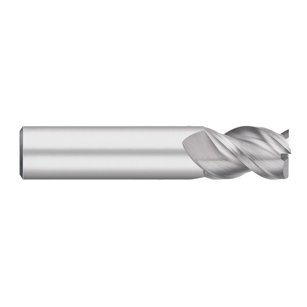 Square End Mills; Mill Diameter (Decimal Inch): 0.1250 ; Mill Diameter (Inch): 1/8 ; Number Of Flutes: 3 ; End Mill Material: Solid Carbide ; Length of Cut (Decimal Inch): 0.2500 ; Length of Cut (Inch): 1/4