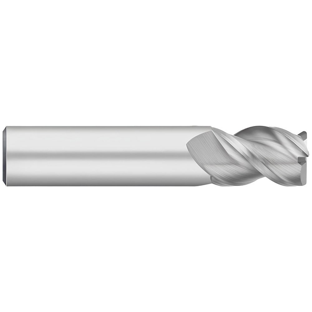 Corner Radius & Corner Chamfer End Mills; Mill Diameter (Inch): 3/16 ; Mill Diameter (Decimal Inch): 0.1875 ; Number Of Flutes: 3 ; Length of Cut (Inch): 3/8 ; Single Or Double End: Single ; End Mill Material: Solid Carbide