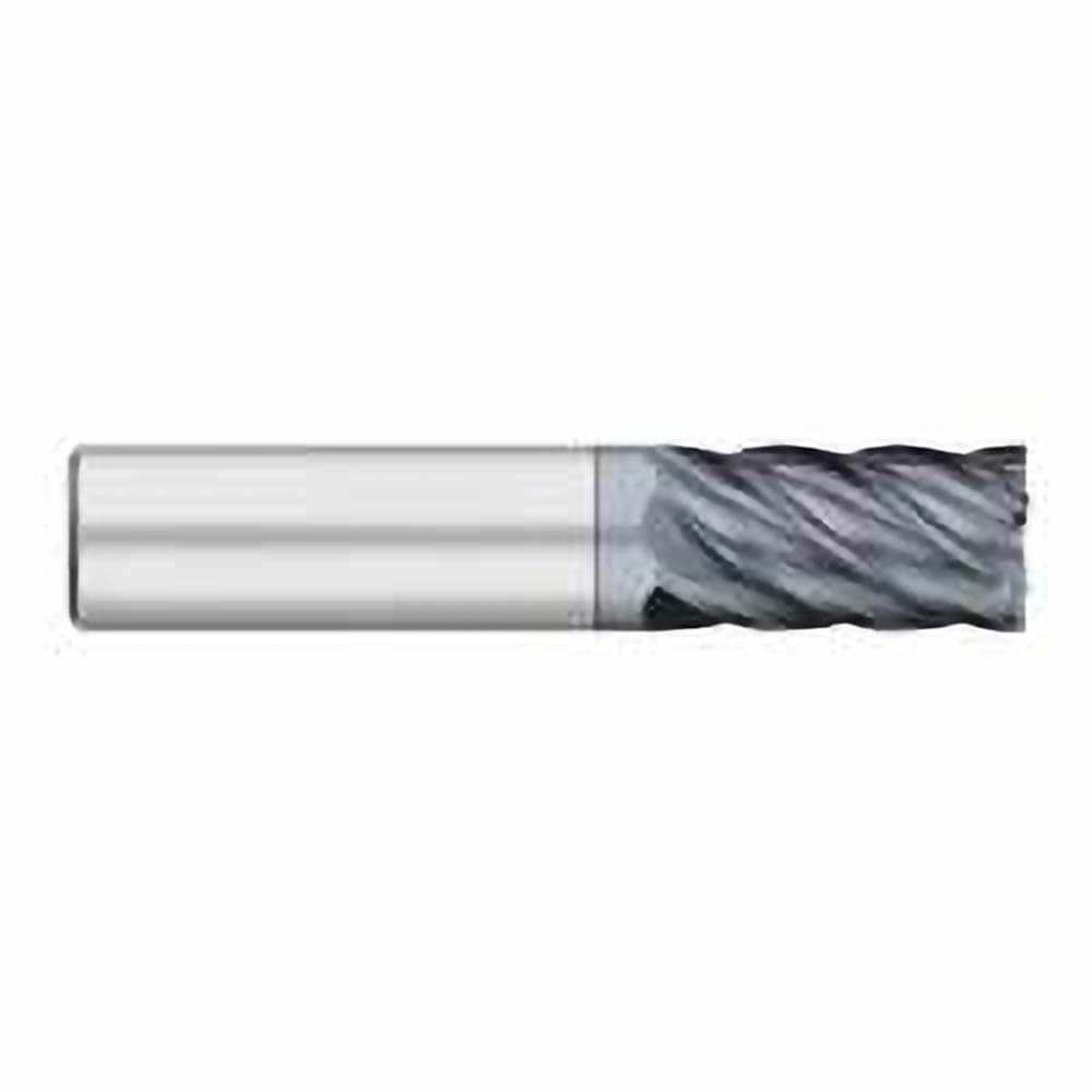 Square End Mill: 3/4'' Dia, 1'' LOC, 3/4'' Shank Dia, 3'' OAL, 6 Flutes, Solid Carbide