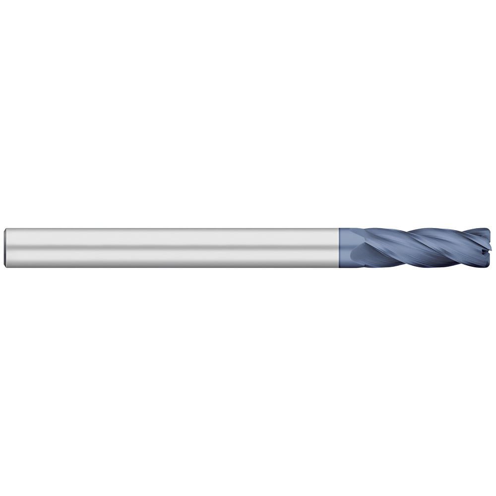 Corner Radius & Corner Chamfer End Mills; Mill Diameter (Inch): 1/8 ; Mill Diameter (Decimal Inch): 0.1250 ; Number Of Flutes: 4 ; Length of Cut (Inch): 1 ; Single Or Double End: Single ; End Mill Material: Solid Carbide