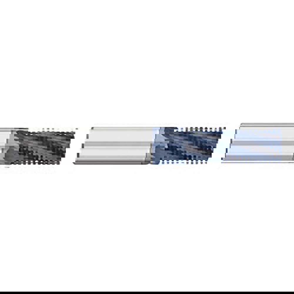 Helical Flute Thread Mill: 7/16-14, Internal/External, 4 Flute, 3/8