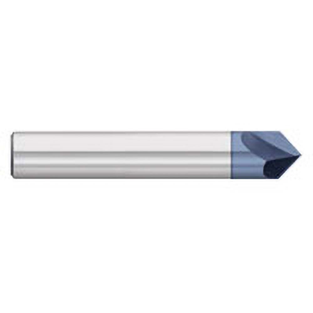 Chamfer Mill: 2 Flutes, Solid Carbide