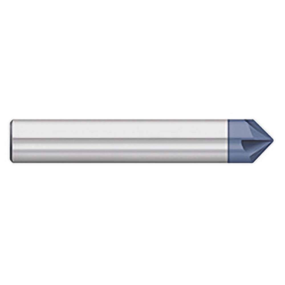 Chamfer Mill: 4 Flutes, Solid Carbide