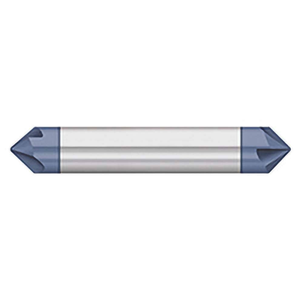 Chamfer Mill: 4 Flutes, Solid Carbide