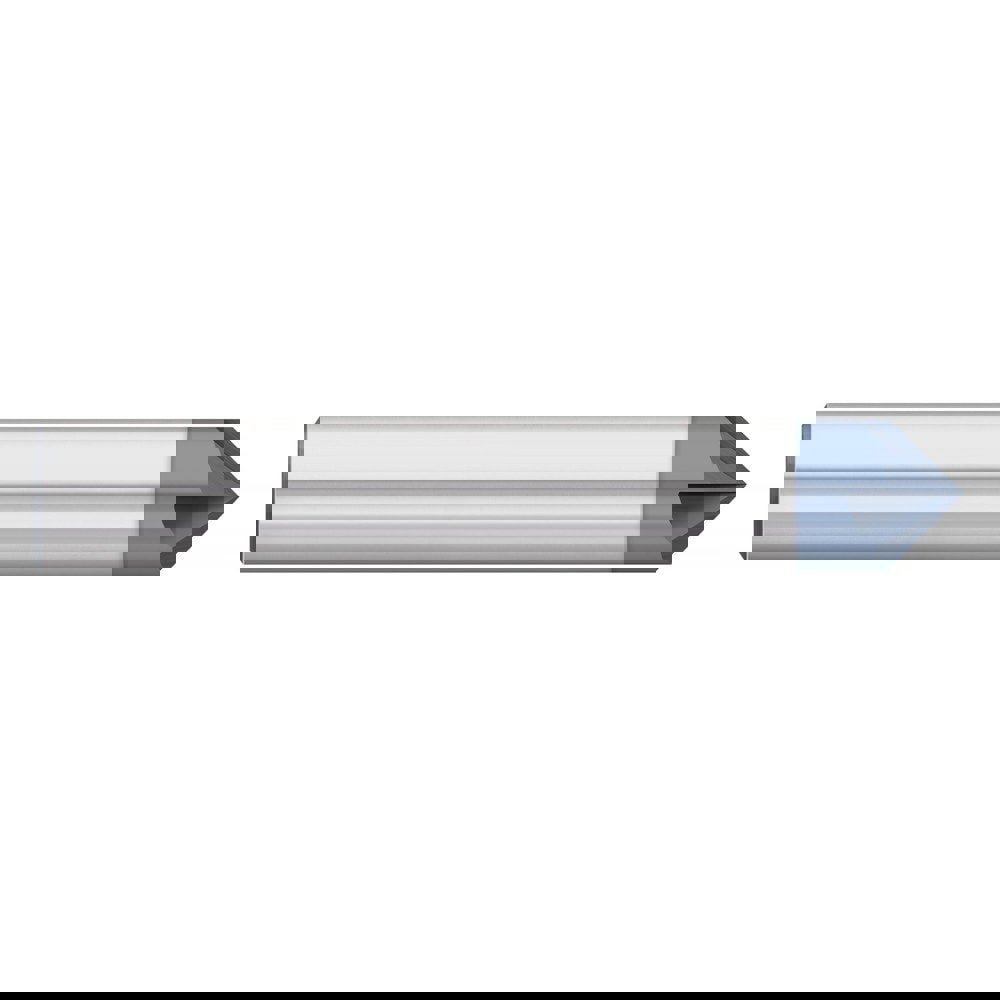 Chamfer Mills; Included Angle: 45.00 ; Chamfer Mill Material: Solid Carbide ; Coating/Finish: AlTiN ; Cutter Head Diameter (Fractional Inch): 1/4 ; Cutter Head Diameter (Decimal Inch): 0.2500 ; Number Of Flutes: 4