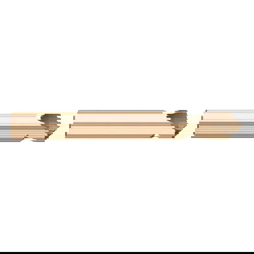 Spotting Drills; Drill Point Angle: 90 ; Cutting Diameter (Decimal Inch): 0.3750 ; Overall Length (Inch): 3-1/8 ; Tool Material: Cobalt M-42 ; Coating/Finish: Gold Oxide ; Single/Double Ended: Single
