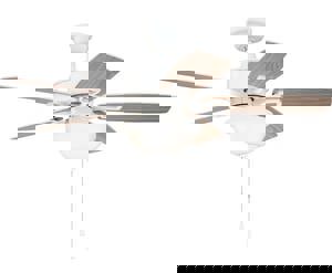 CCY WHIT 42 CEIL FAN 5BLD W/ LED