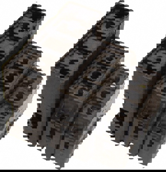 1 Pole, 600 VAC/VDC, 60 Amp, DIN Rail Mount Fuse Holder