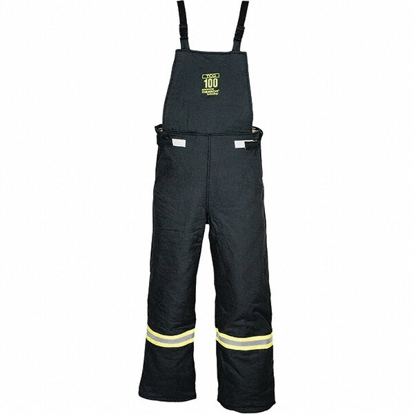 Bib Overalls: 100 cal/Sq cm, Size 2X-Large, Aramid