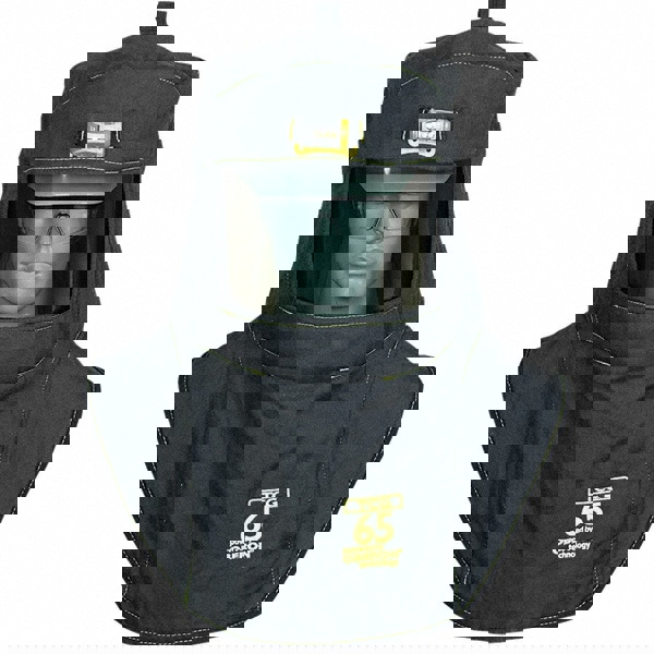 Size Universal, Arc Flash Hood with Neck & Shoulder Drape