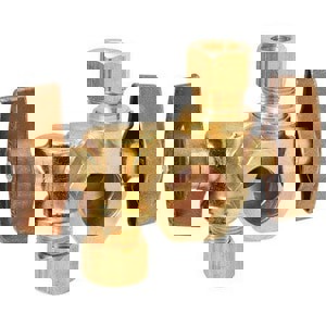 LF 1/2X3/8X3/8 NOMXCOMP QT ANG ST