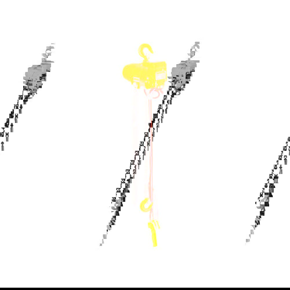 2 Ton Load Limit, 10' Max Height Top Hook Air Hoist