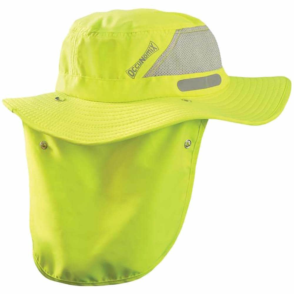 Ranger Hat: Size XL, High-Visibility Yellow, Wicks Away Sweat & Moisture With 360 Degree Cooling