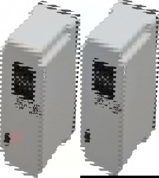 11 Pin, 999 hr Delay, Multiple Range DPDT Time Delay Relay